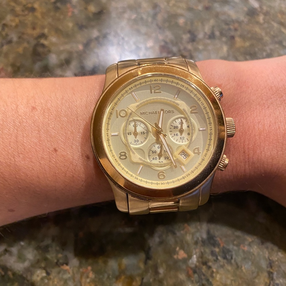Michael Kors gold watch